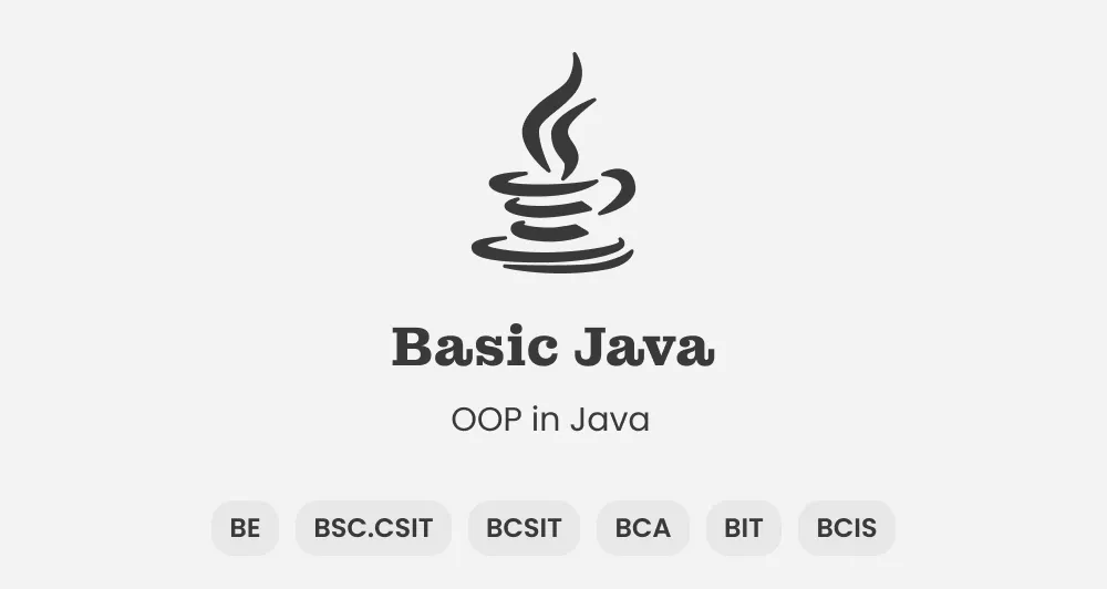 Basic Java