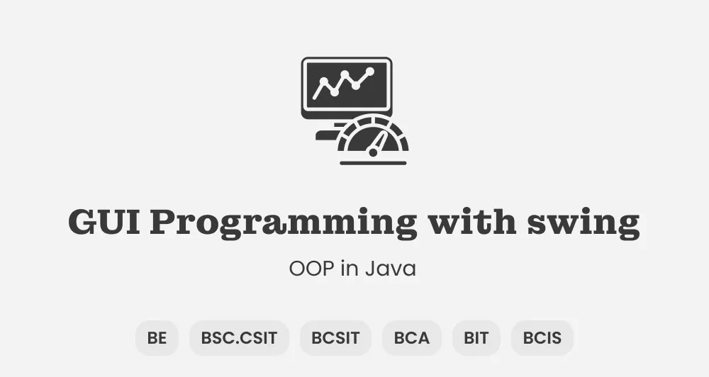 GUI Programming with swing