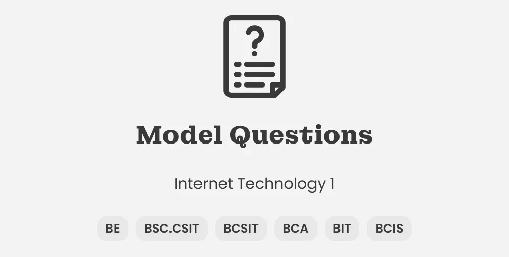 IT Model Questions